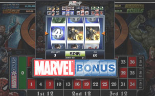 juegos de Ruleta como el de Marvel son de los preferidos